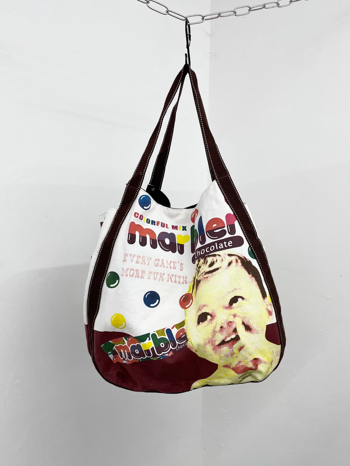 모리키치 초콜릿 일러스트 숄더백🍫🍩 상품이미지2