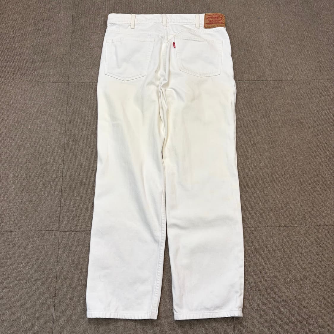 90s levis 503 - 0351 리바이스 화이트 데님  상품이미지6