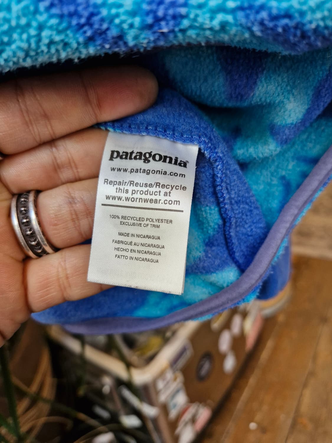 Z-321 파타고니아 신칠라 하와이언 플라워  상품이미지6