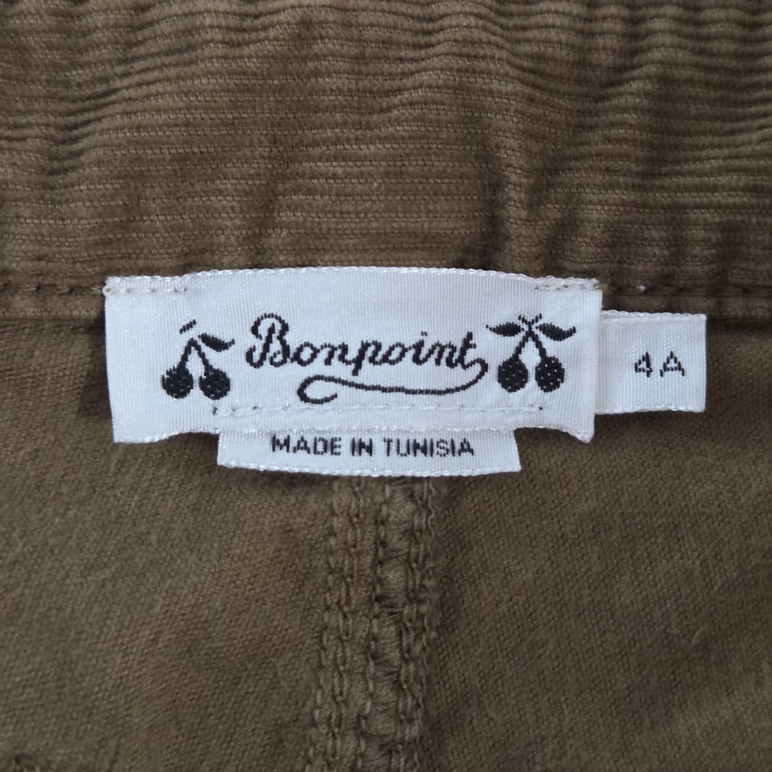 봉쁘앙 키즈 퍼티그 코듀로이 팬츠 4A  상품이미지5