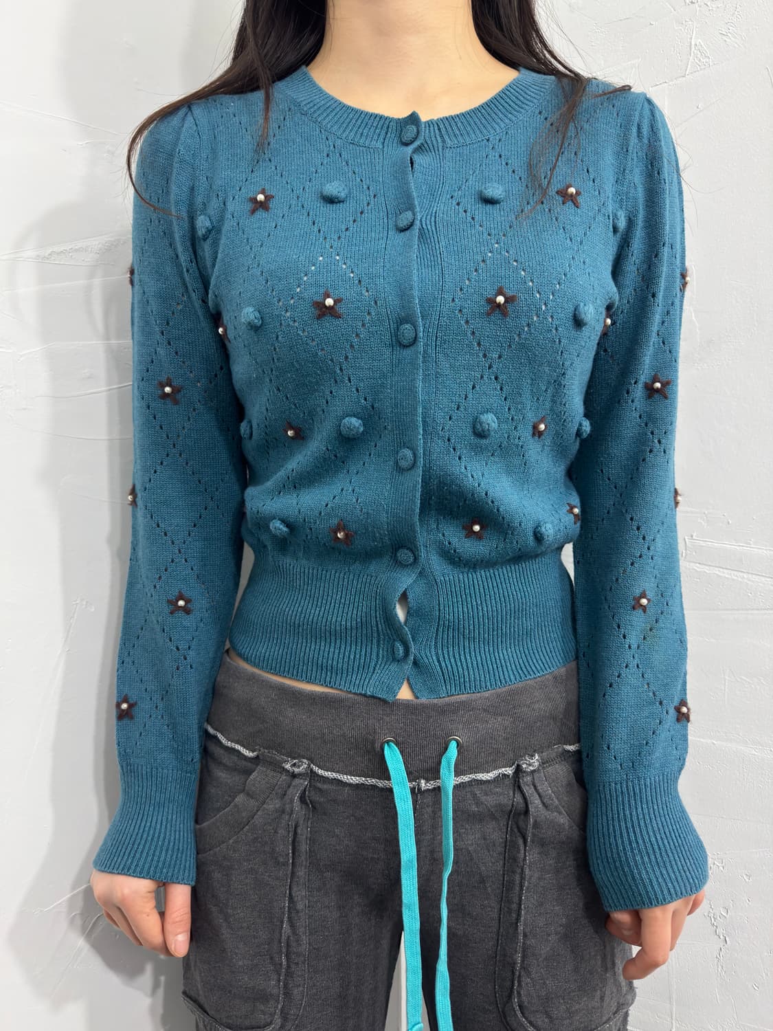 m’s gracy point cardigan 상품이미지1