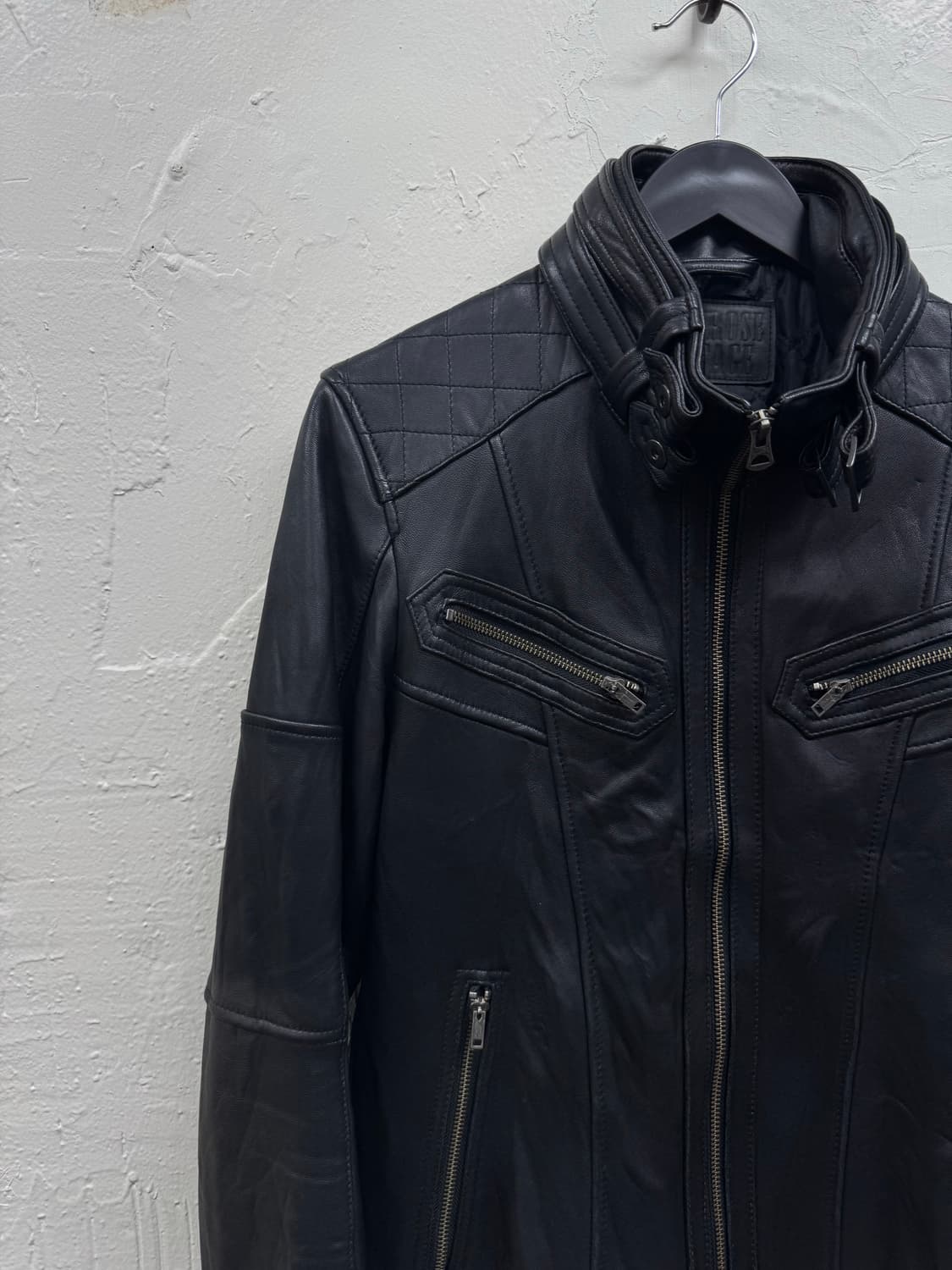 Jackrose 00s leather wolf rider jacket 상품이미지3