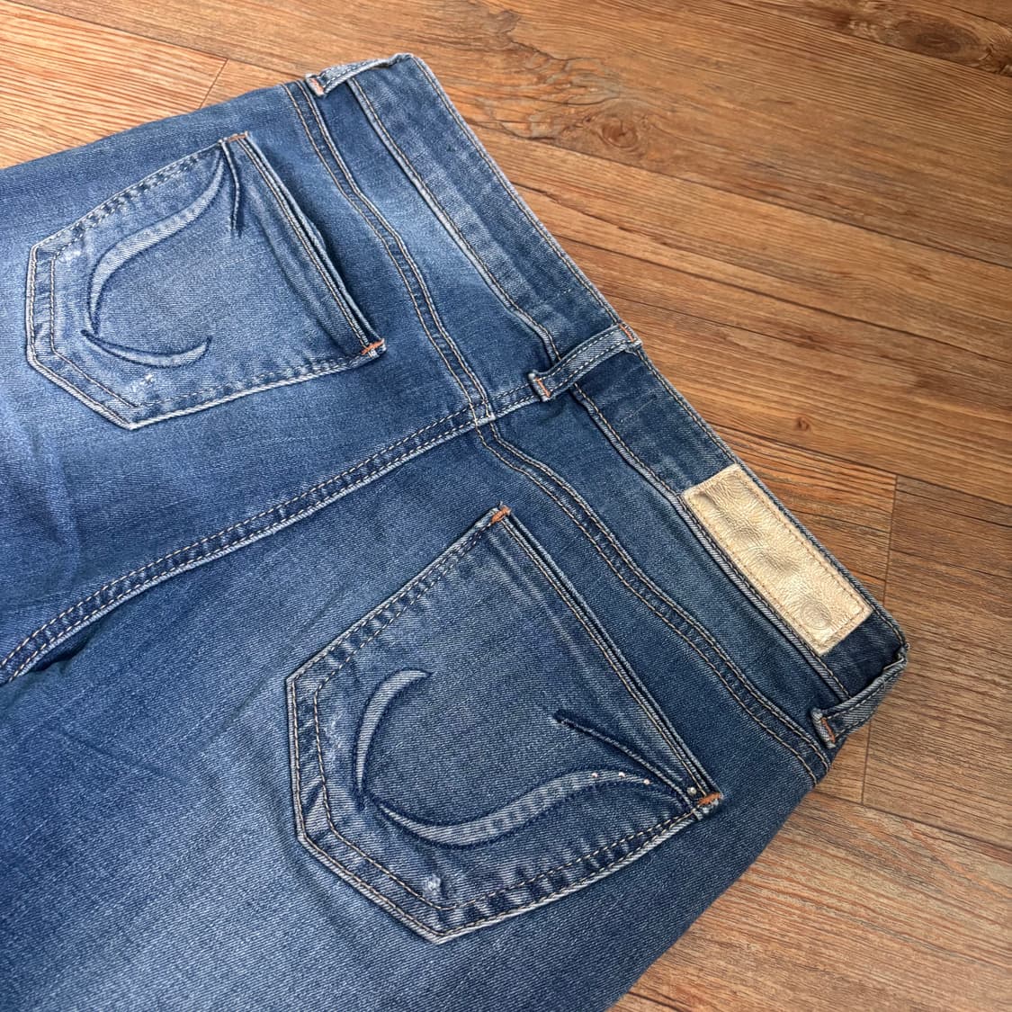얼진 26 슬림 실루엣 스판 데님 청바지 라이센스 정품 빈티지 상품이미지7