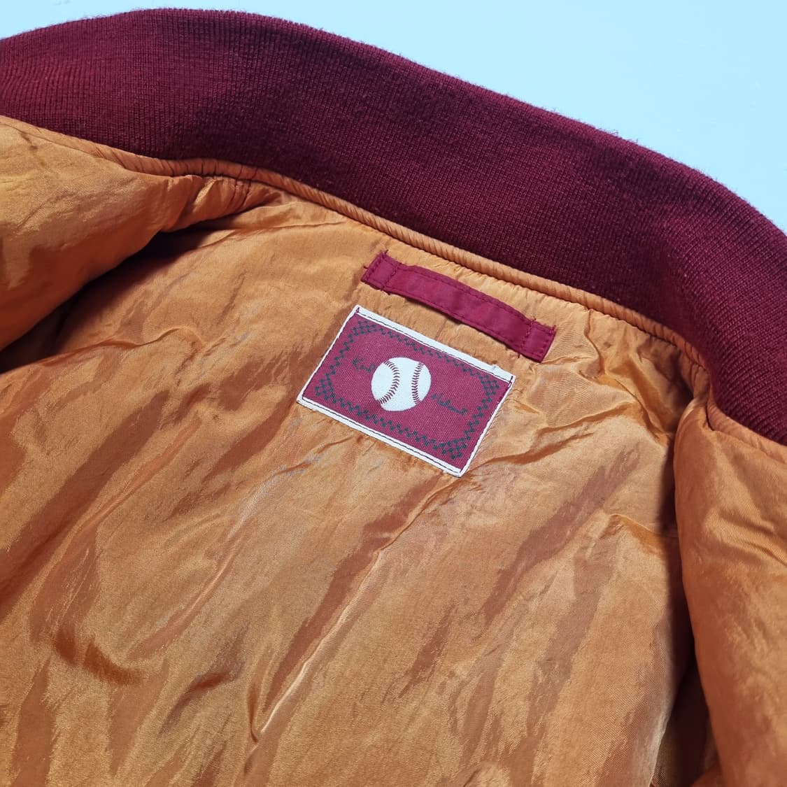 90'S KARL HELMUT 패치워크 봄버자켓 - L 상품이미지10