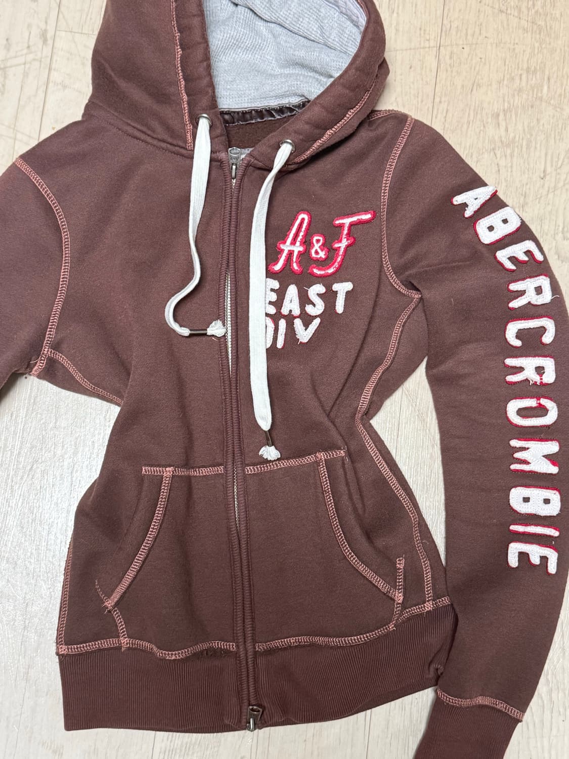 아베크롬비 슬림핏 후드집업 상품이미지1