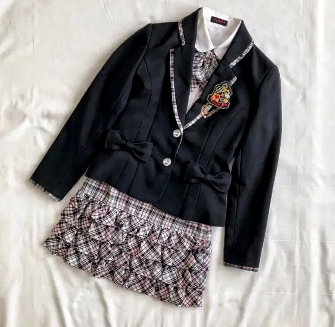 빈티지 코디세트 달천대장 핀터깔 캐캐체 히메로맨틱갸루 로리타 스나계 펑크 상품이미지3