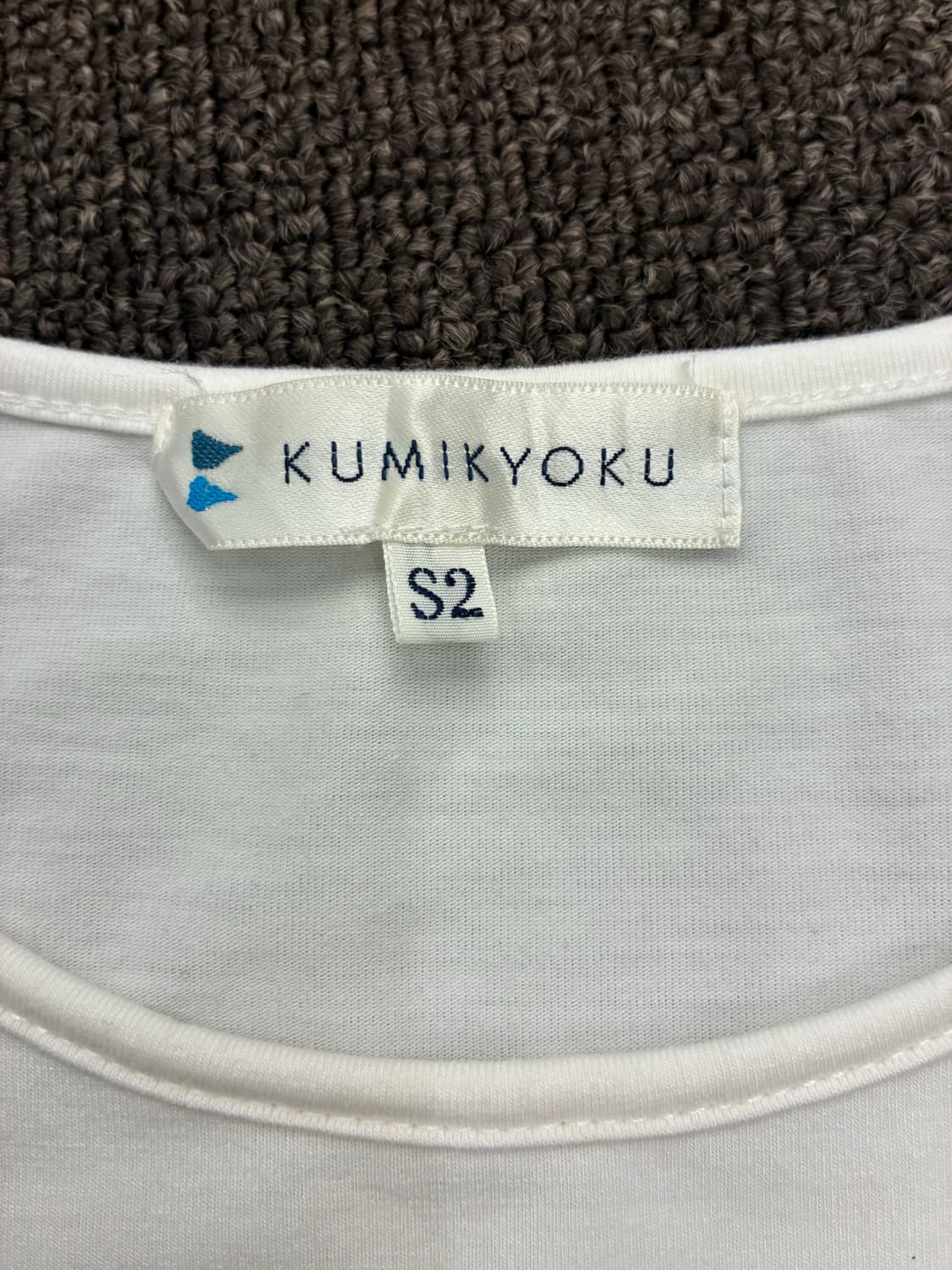 S)Kumikyoku 빈티지 여성 체크 레이스 디테일 나시 상품이미지4