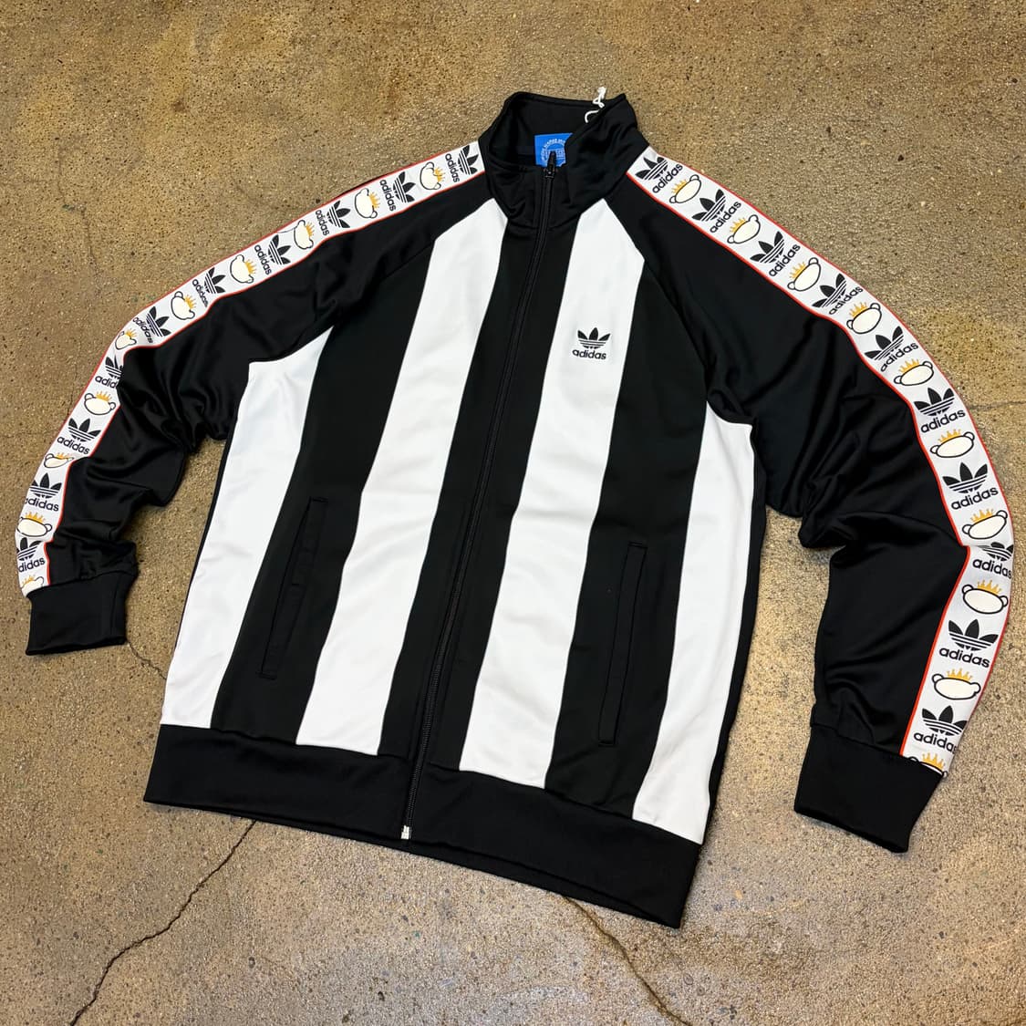  미국 빈티지 아디다스 x 니고 져지 져지집업 집업져지 츄리닝 트레이닝탑 상품이미지3