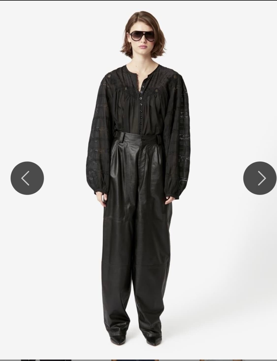 정품 이자벨마랑 그레고리아 블라우스 상품이미지1