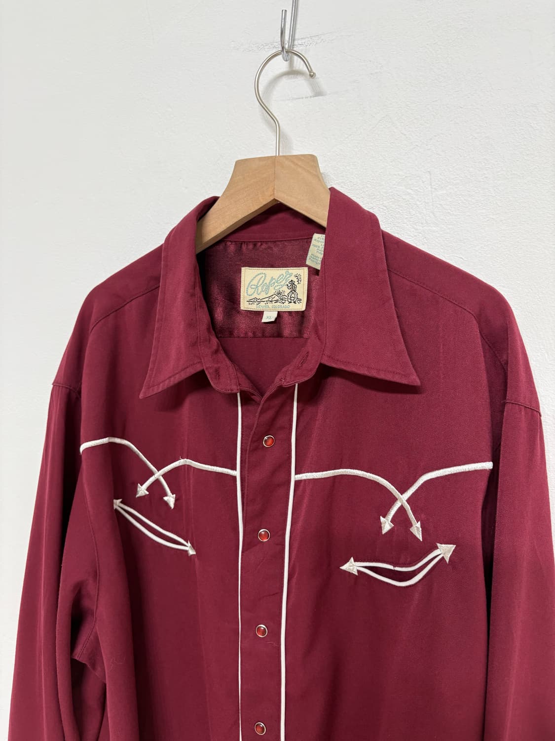 80's Roper Denver Colorado Western Shirt 상품이미지2