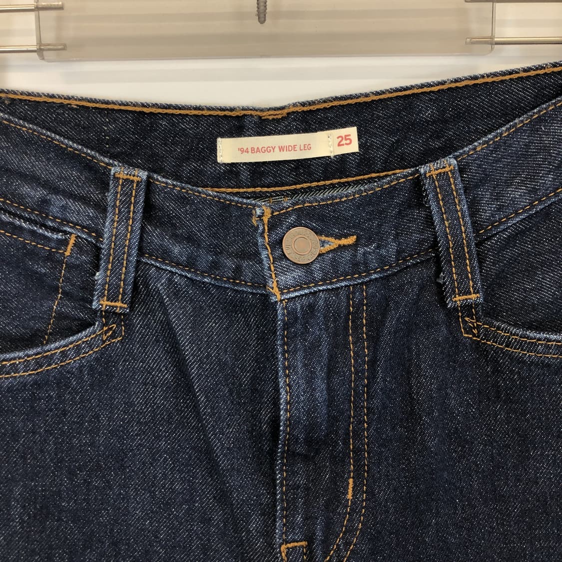 리바이스 94배기 와이드레그 청바지 25 인치 상품이미지2