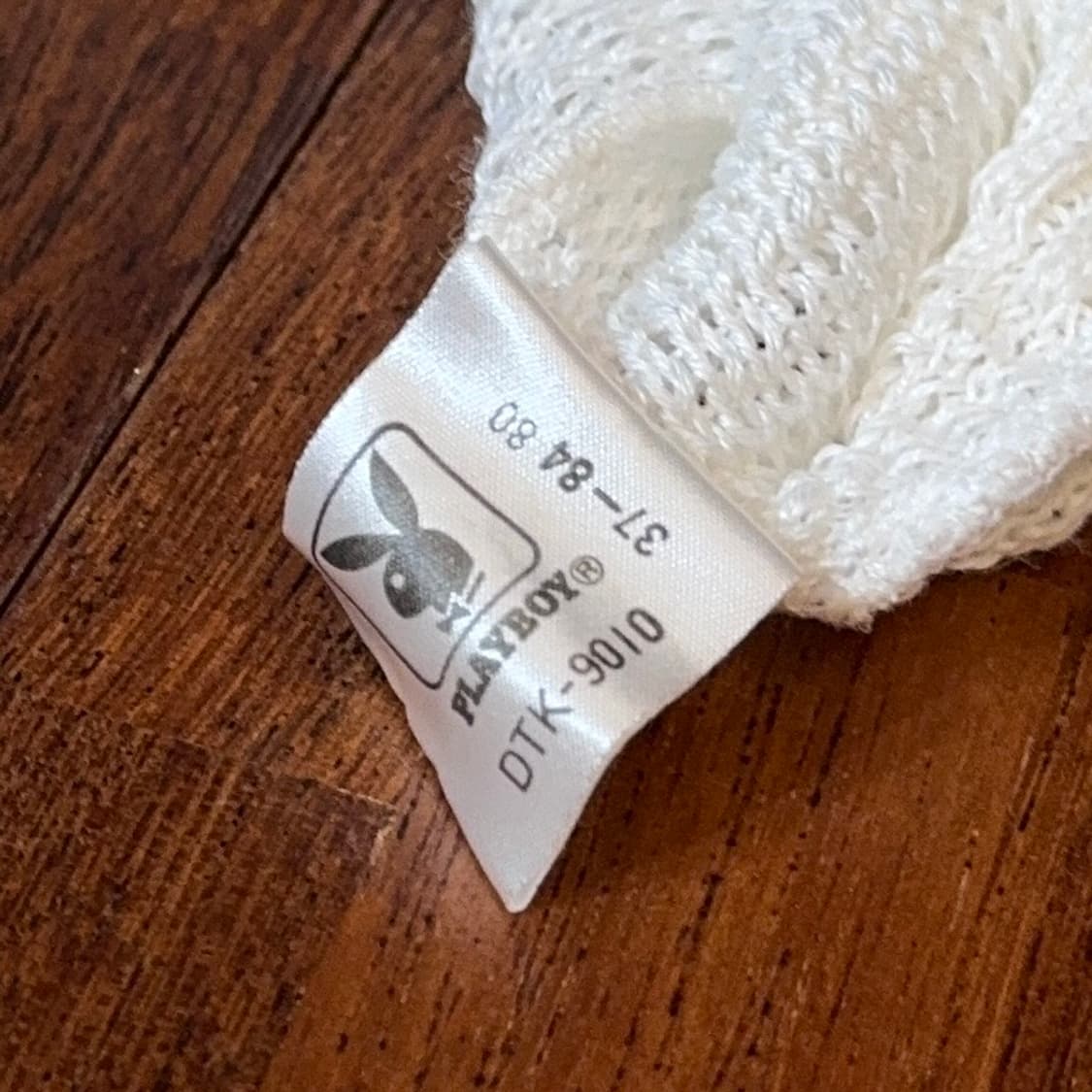 플레이보이 아가일 패턴 메쉬 스웻 상품이미지5