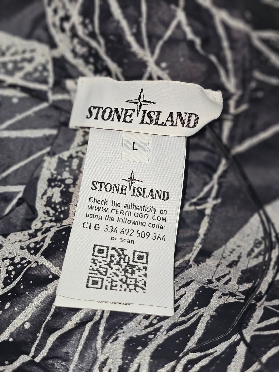 스톤아일랜드 리플렉티브 패커블 버킷햇 상품이미지5