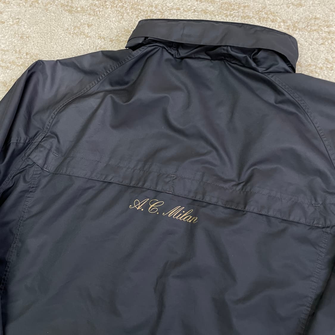 [105] 00s 아디다스 AC MILAN 로쏘네리 바람막이 윈드브레이커 상품이미지6