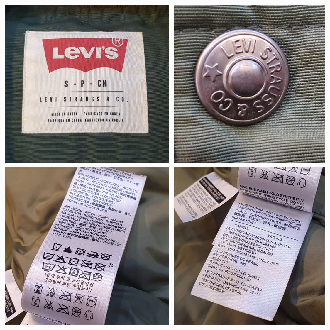 90.리바이스 멀티 패딩 상품이미지9