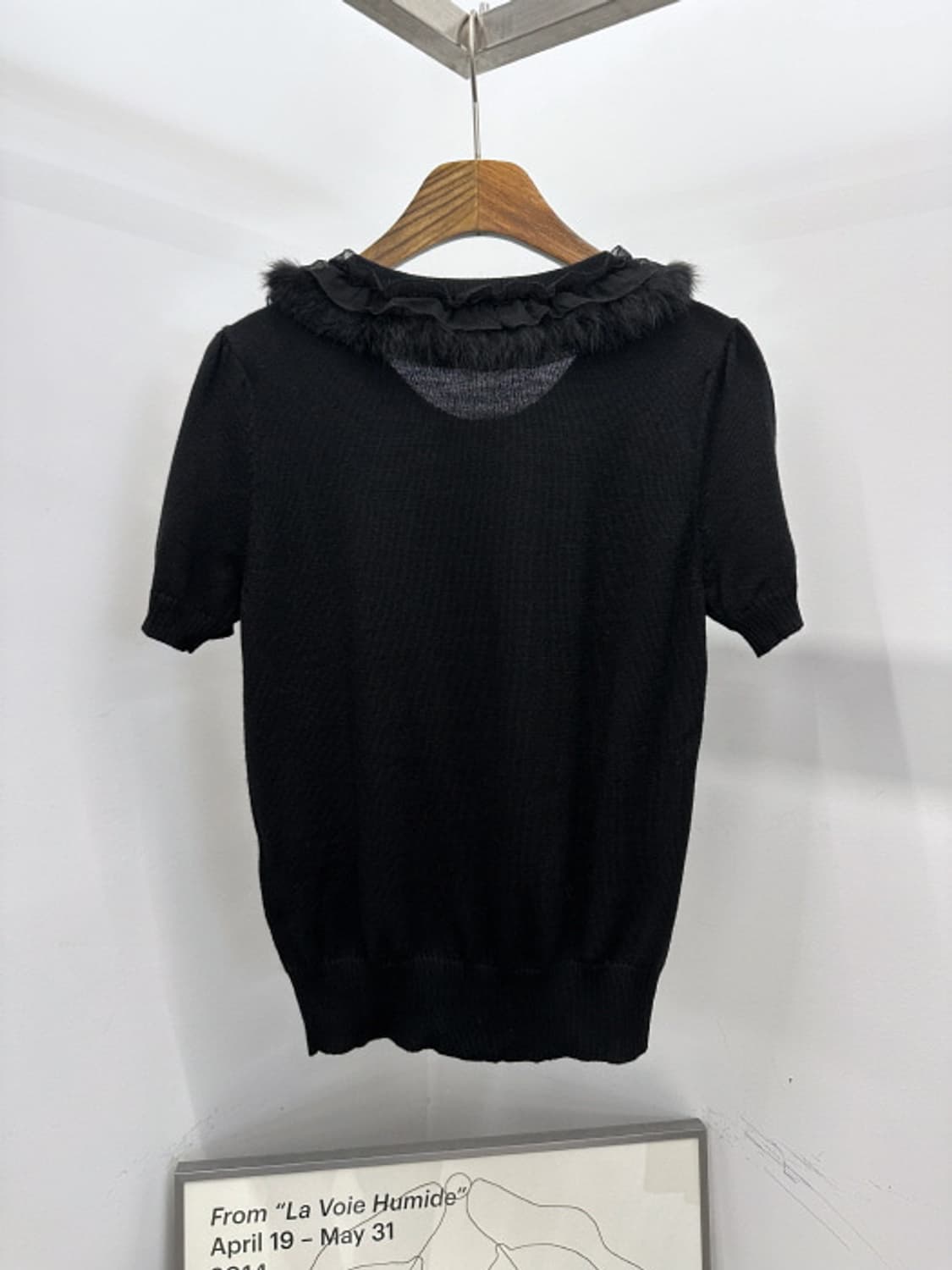 COURREGES 숏 슬리브 니트 (M) 상품이미지5
