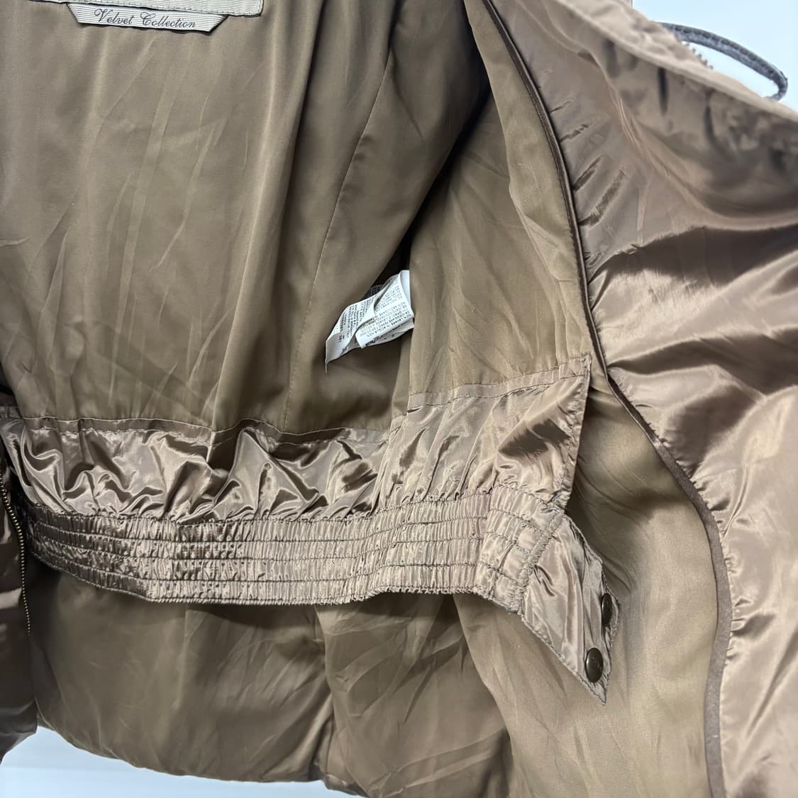 막스마라 브라운 떡볶이 후드 패딩 여/S 상품이미지8