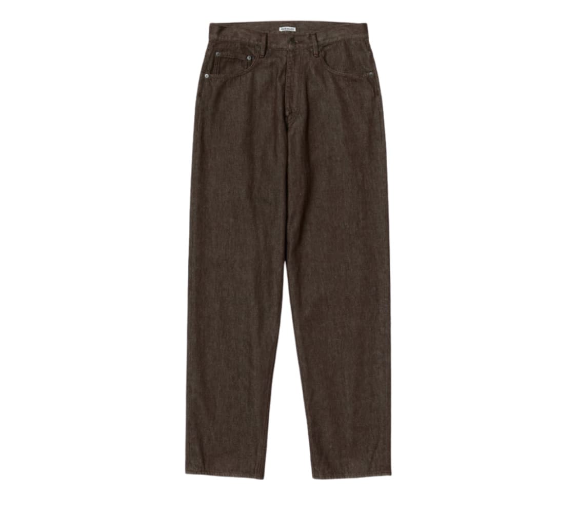 오라리 하드트위스트 브라운 자켓,바지 셋업판매 상품이미지2