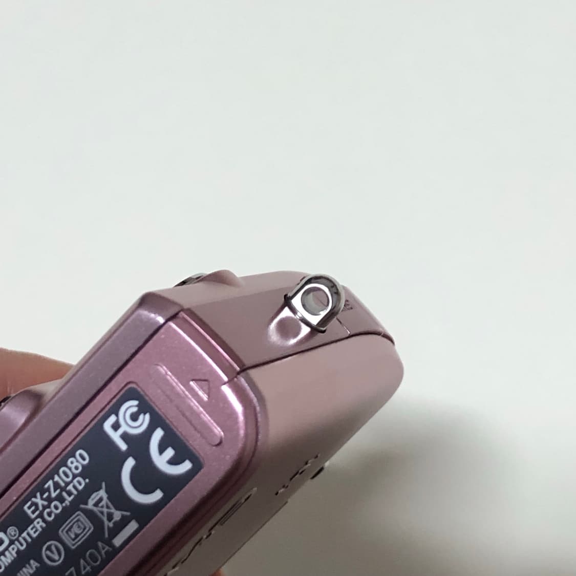 카시오 z1080 핑크 엑슬림 은채디카 디지털카메라 상품이미지3