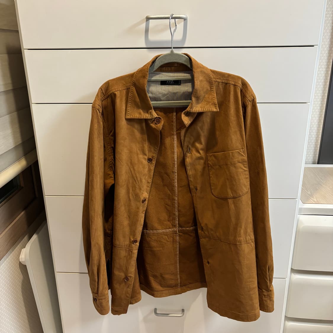 23区 HOMME 스웨이드 셔츠 자켓 상품이미지1