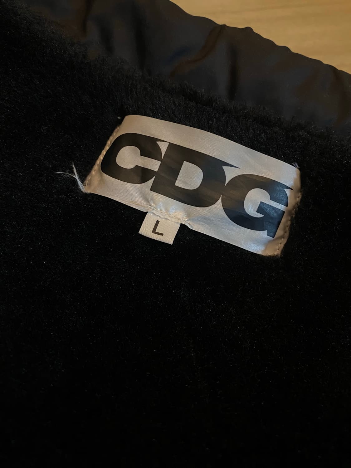 꼼데가르송 CDG 블랙 코치 자켓 (겨울용) 상품이미지5