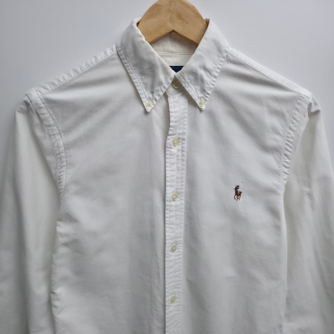 [XS] 폴로 랄프로렌 화이트 옥스포드 셔츠 상품이미지2