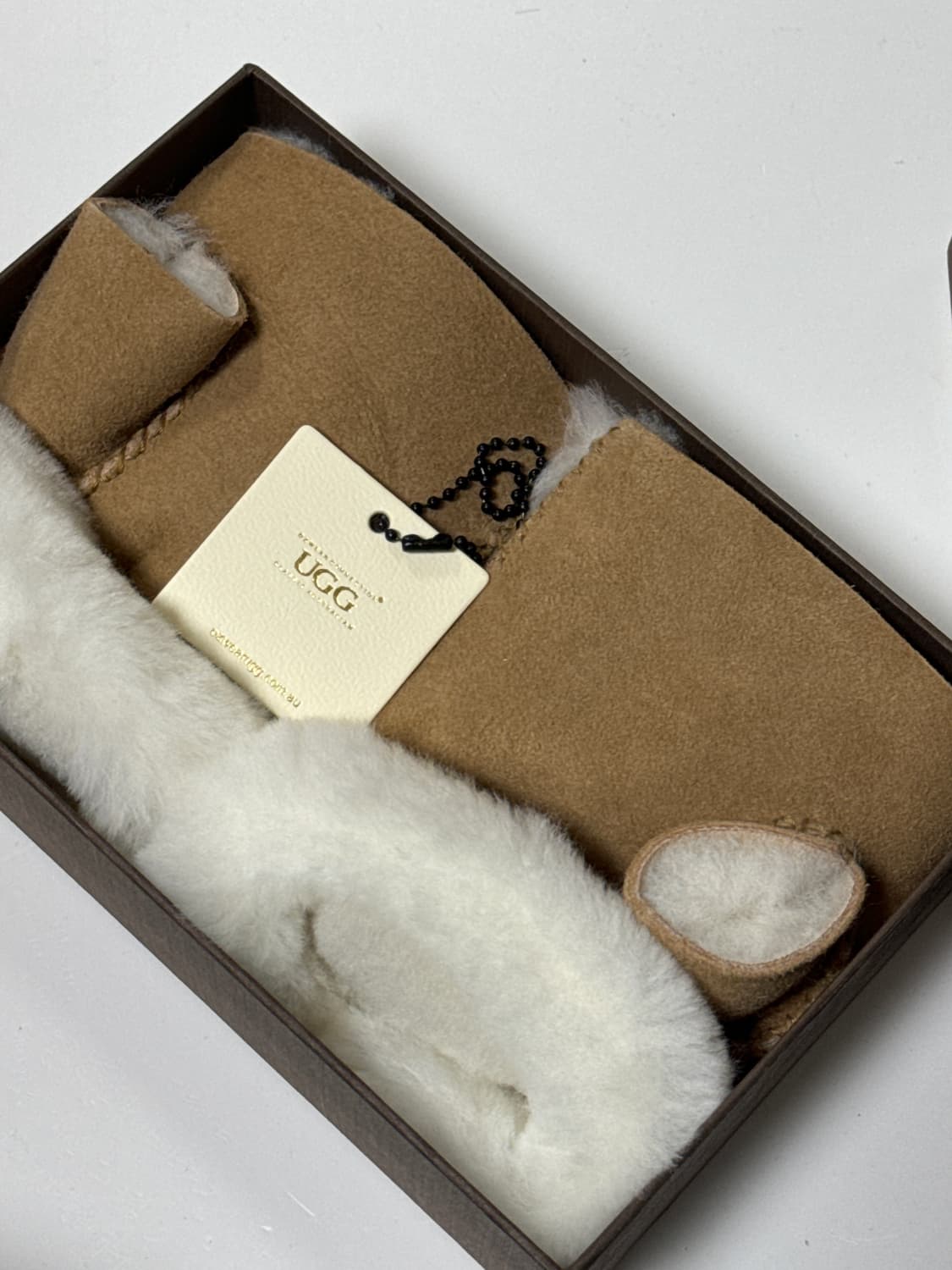 (실착용X,정품,실사O) 어그 핑거리스 벙어리 장갑 S/M 상품이미지9