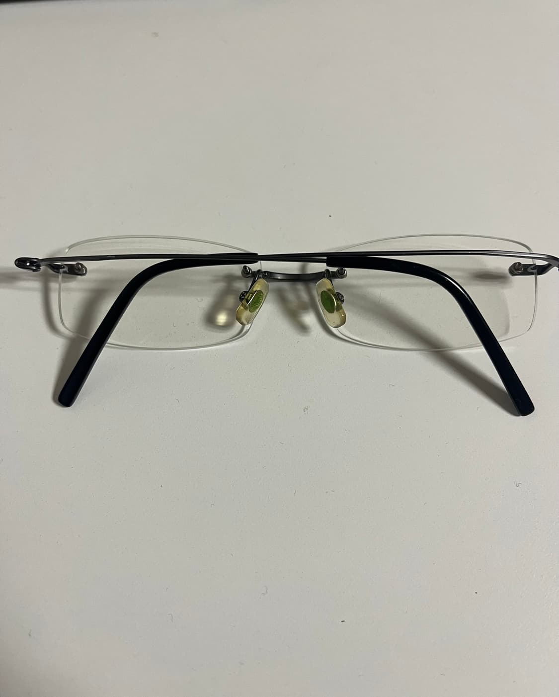 무테 스퀘어 안경 상품이미지2