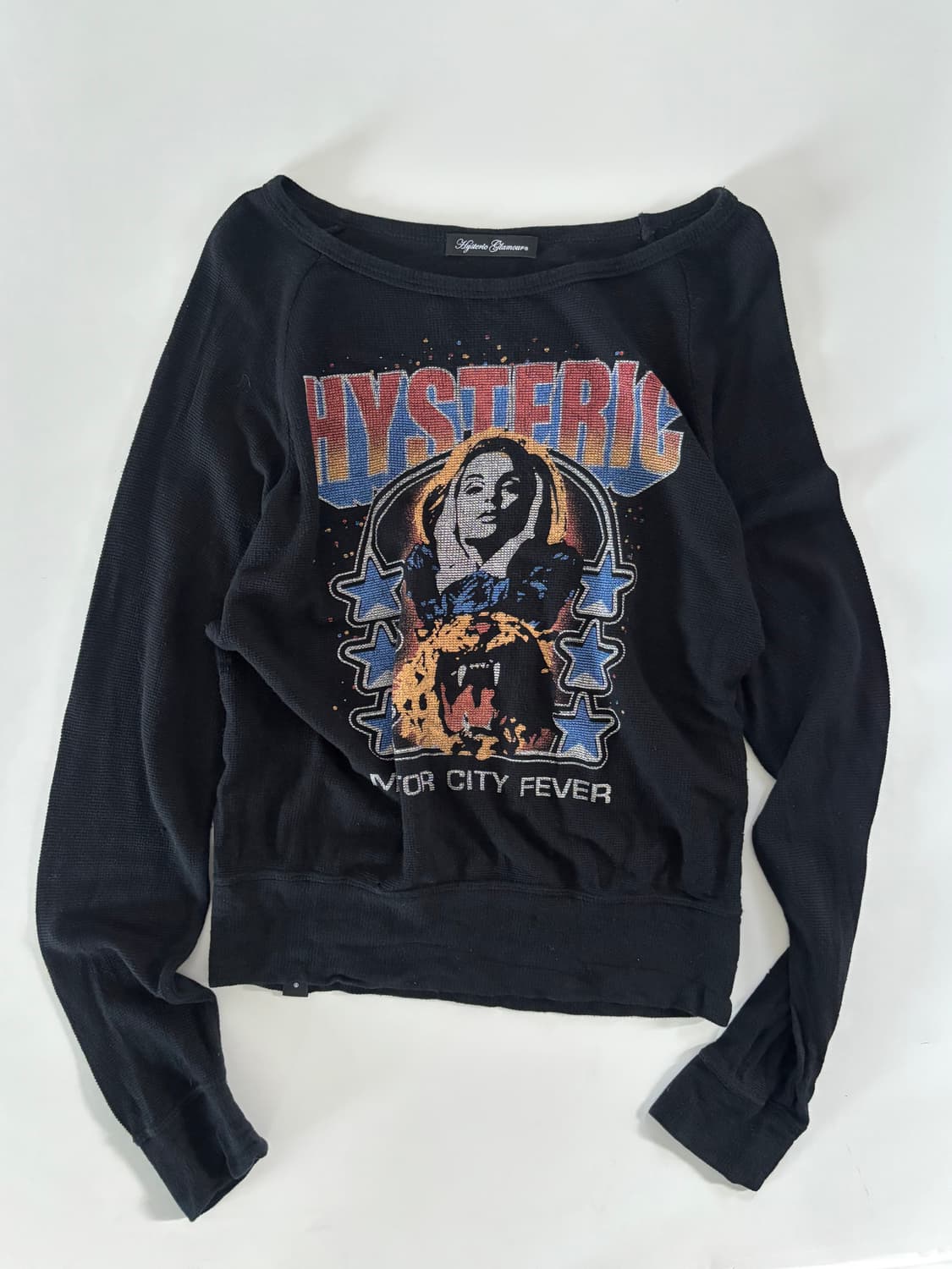 HYSTERIC GLAMOUR 히스테릭글래머 모터시티 와플 롱 슬리브 상품이미지9