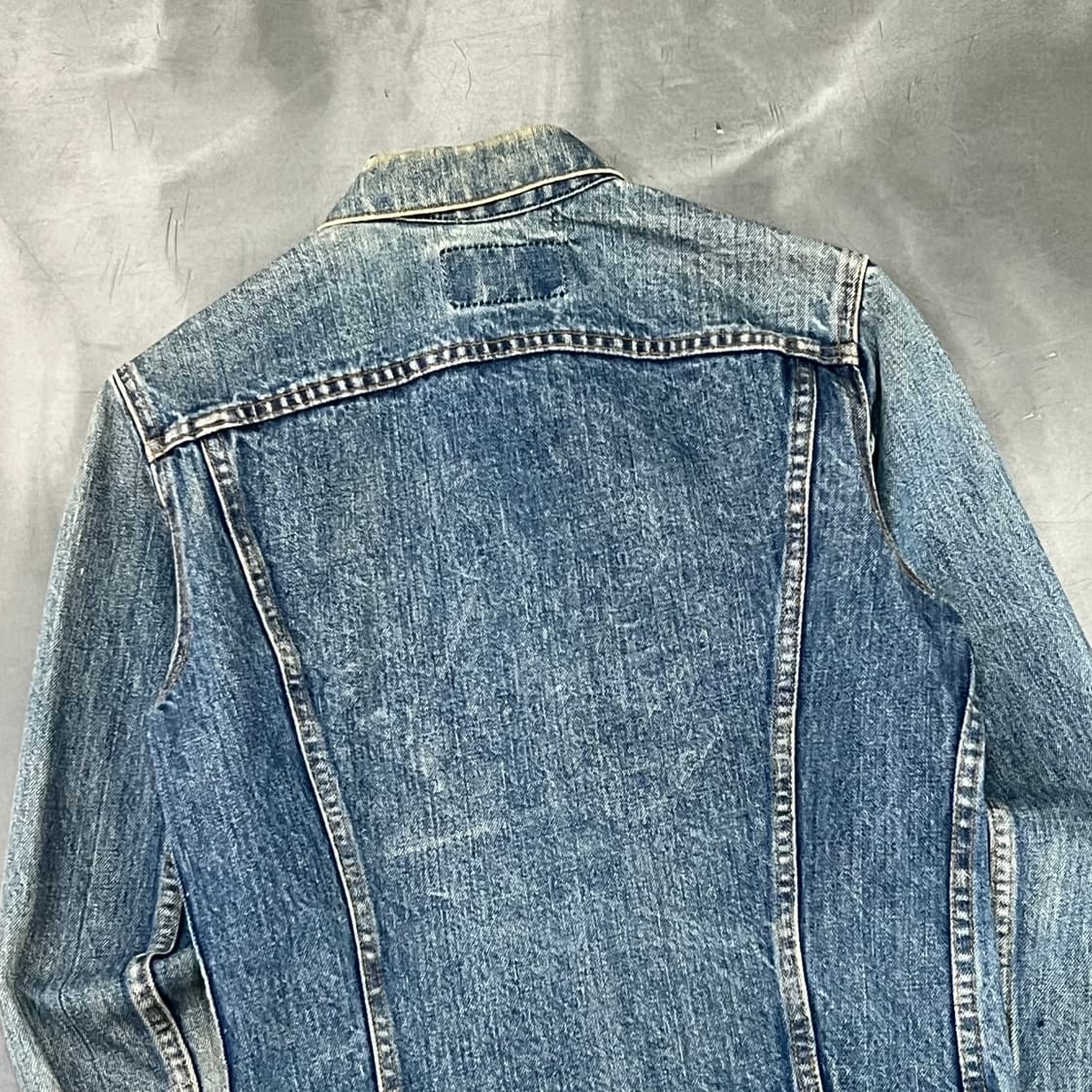  70s 리바이스 오렌지탭 빅E 데님 트러커 자켓 y15917 상품이미지7