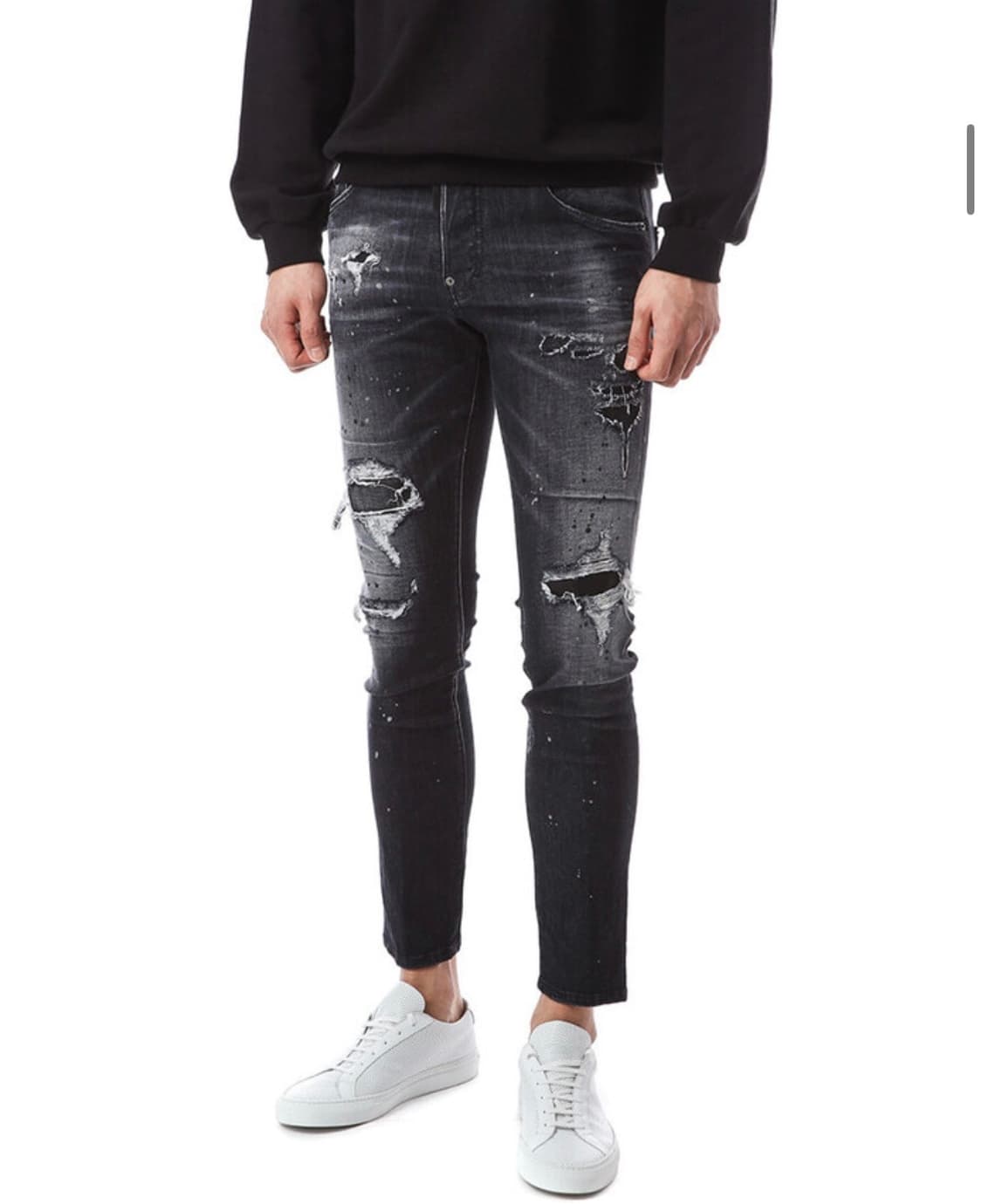 [30] 디스퀘어드 흑청 스케이터진 상품이미지2