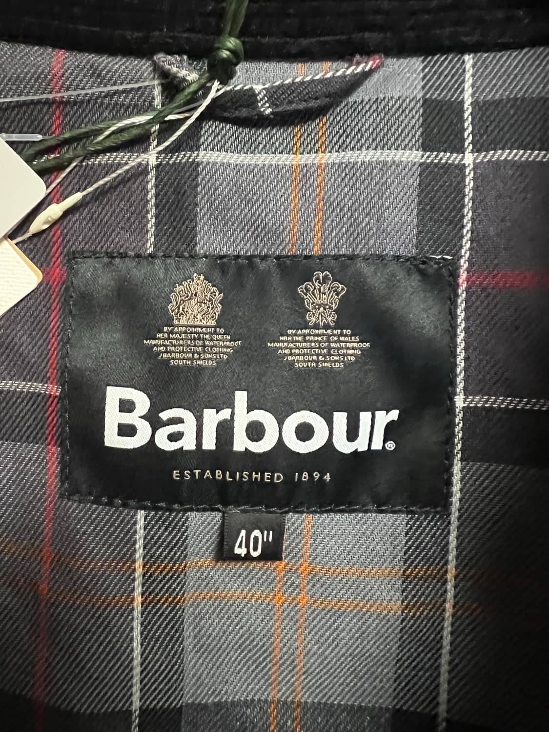 바버 왁스 버글리 자켓 Barbour OS Wax Burghley 상품이미지7