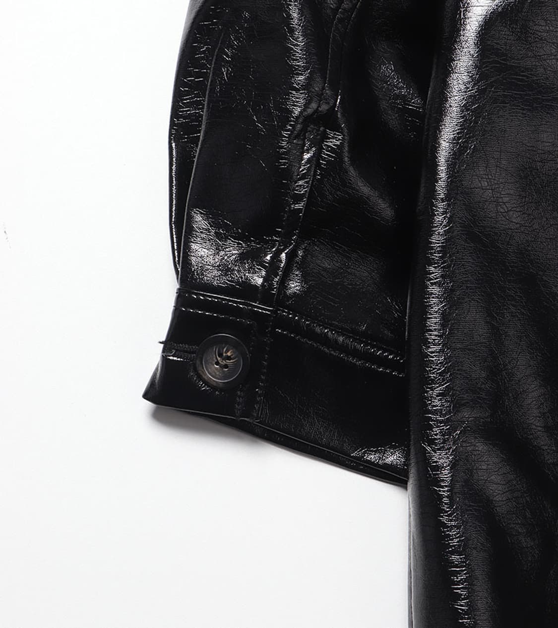 RAY BEAMS - 22SS ENAMEL LEATHER COAT 상품이미지10