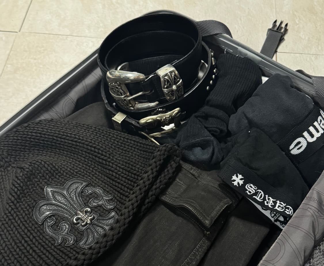 크롬하츠 3피스 벨트  상품이미지4