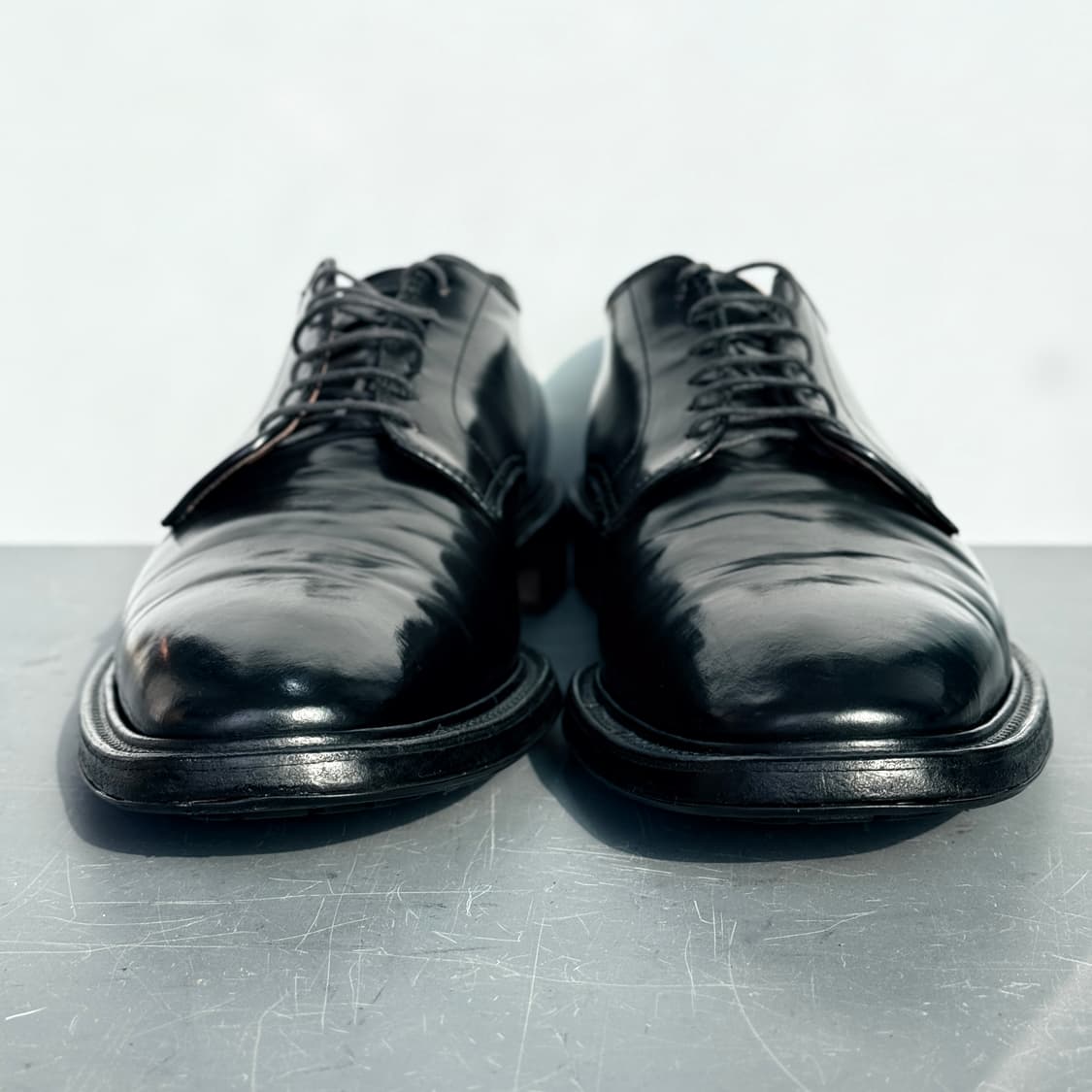 [11.5D] 알든 4315CY 블랙 코도반 플레인 토 더비 (9901) 상품이미지3