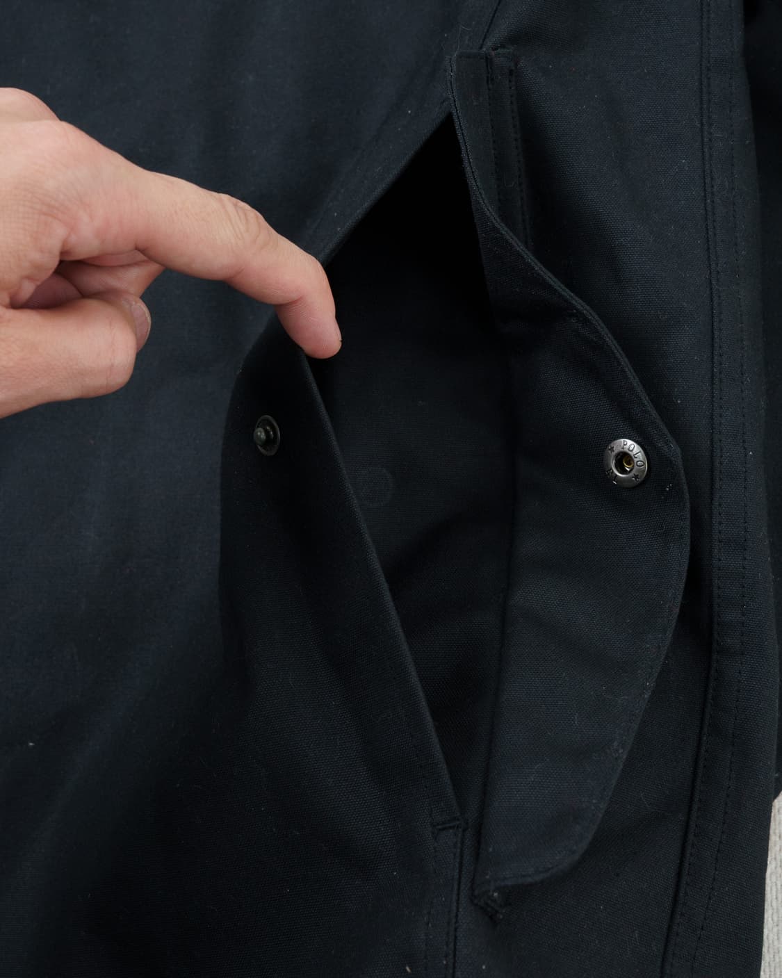 (L) 폴로 왁스 코튼 헌팅 자켓 상품이미지9