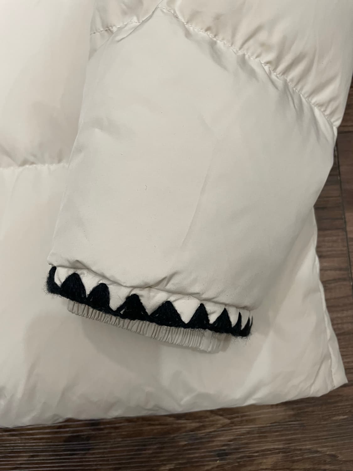 르꼬르망(le CORMANG) 덕다운 패딩 점퍼 베이지 상품이미지5