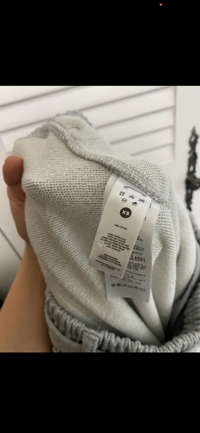 배드블러드 로 엣지 컨백스 조거 xs 그레이 상품이미지5