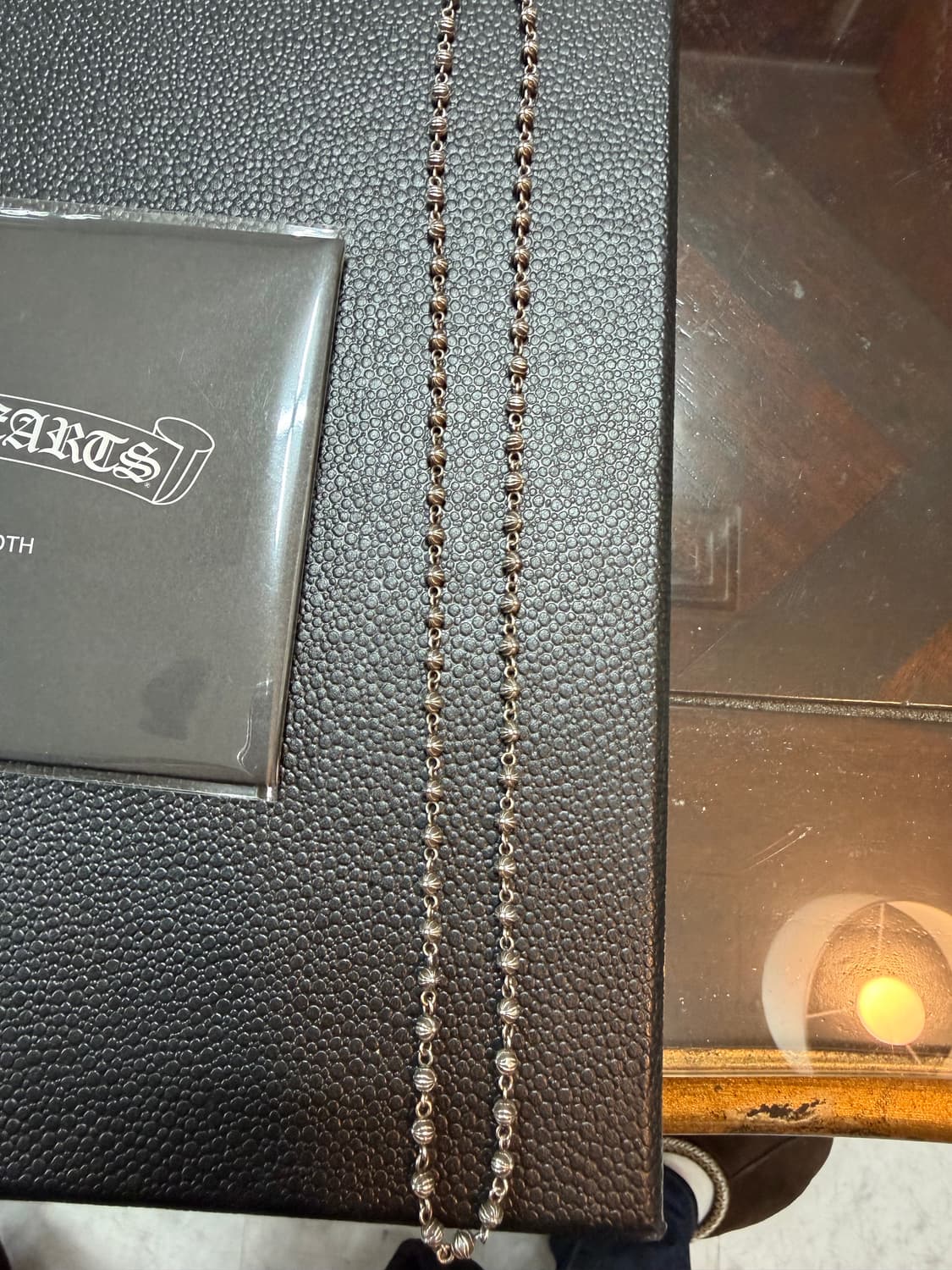 크롬하츠 정품 크로스볼체인목걸이 18인치  국내 해외 수량한정판 팝니다. 상품이미지2