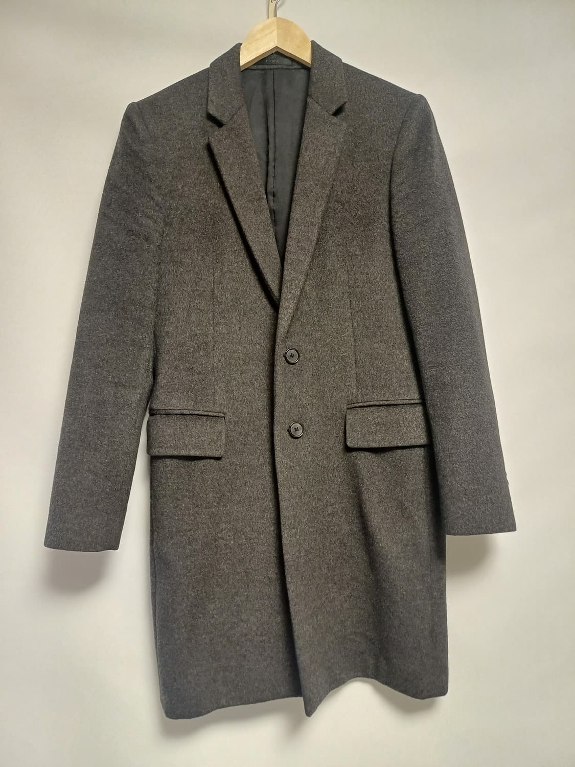 TIME 한섬 남성 울캐시미어 코트 95 상품이미지1