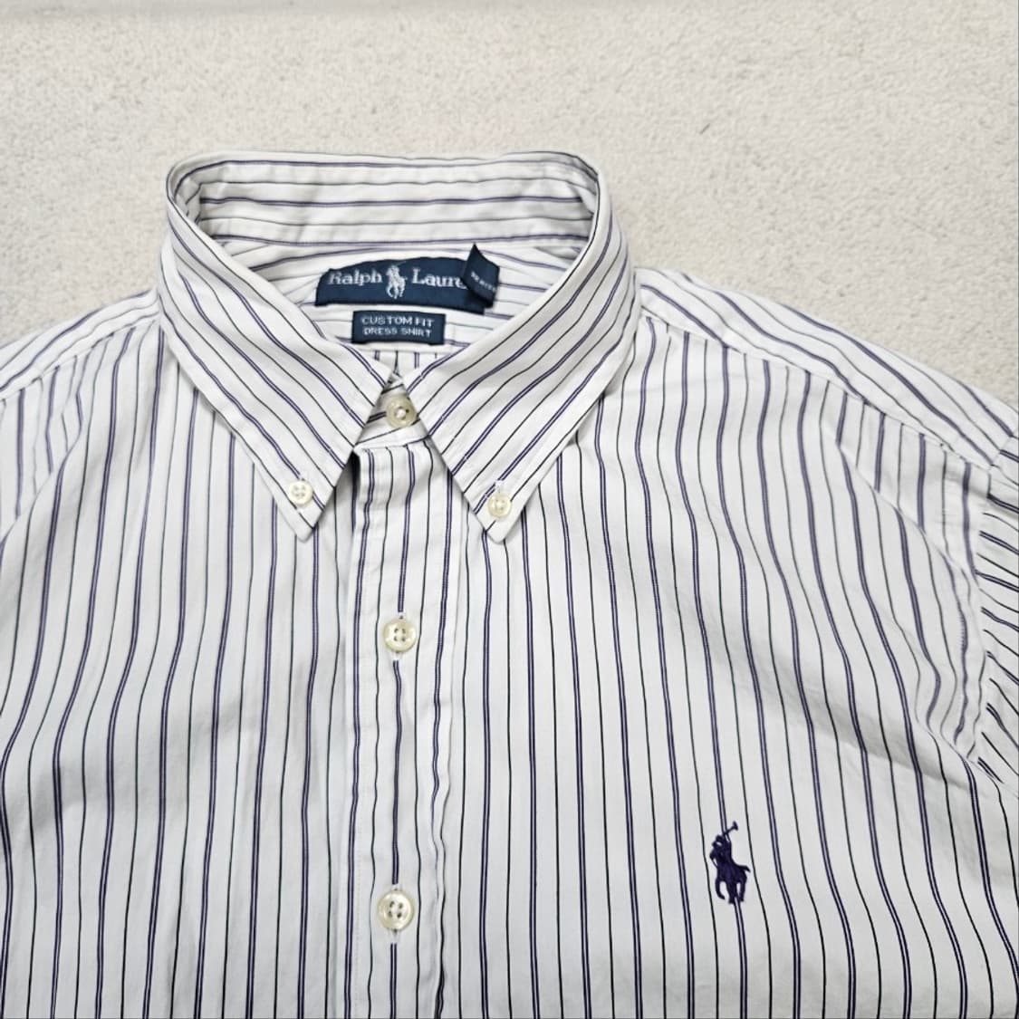 폴로 랄프 로렌 스트라이프 드레스 셔츠 43 상품이미지3