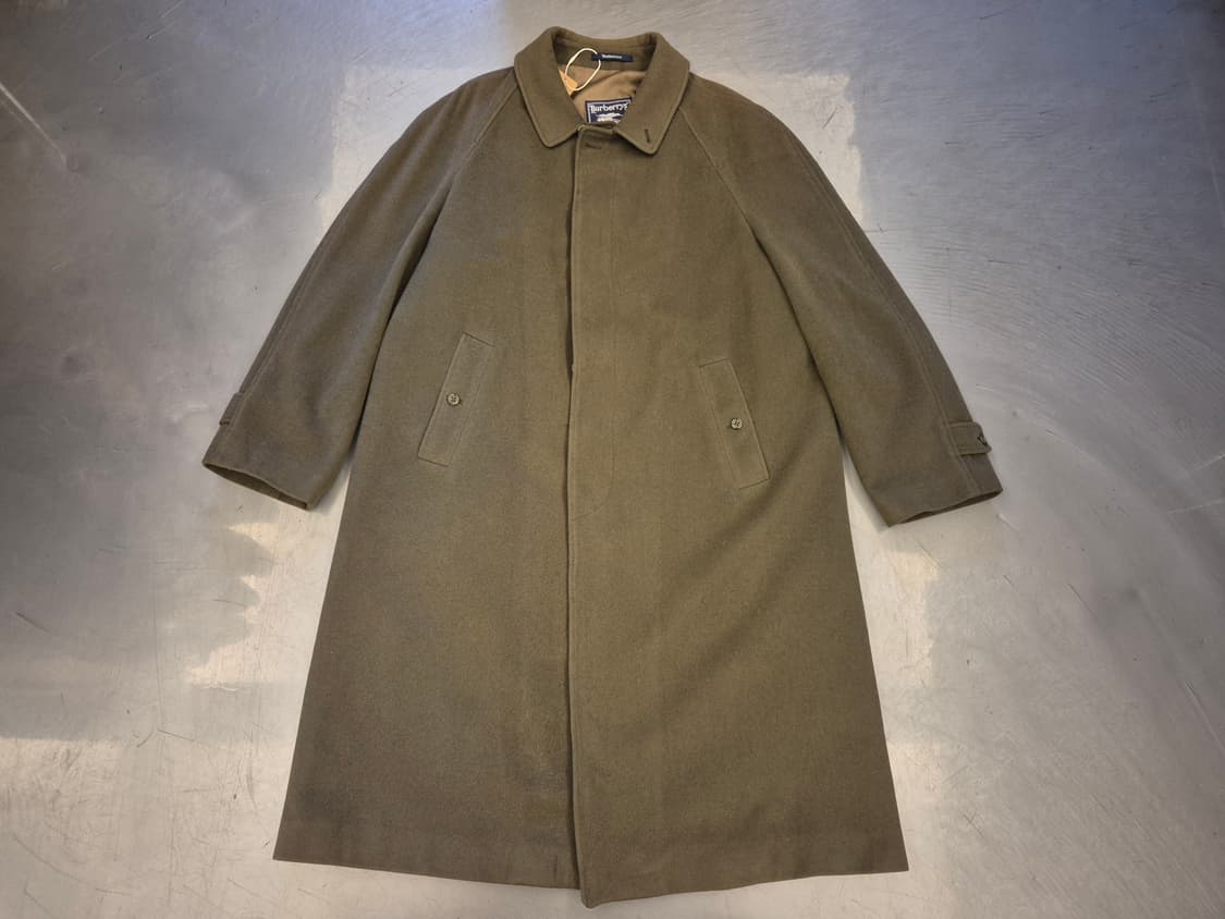 90s 버버리 울 코트 상품이미지1