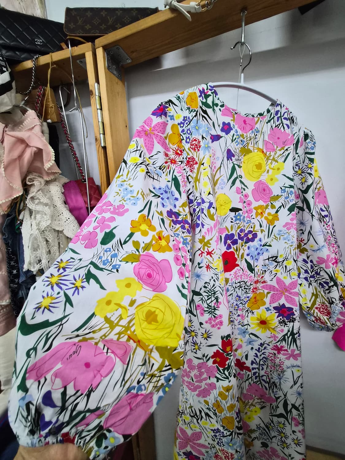 자라 벌룬 플라워 원피스 상품이미지5