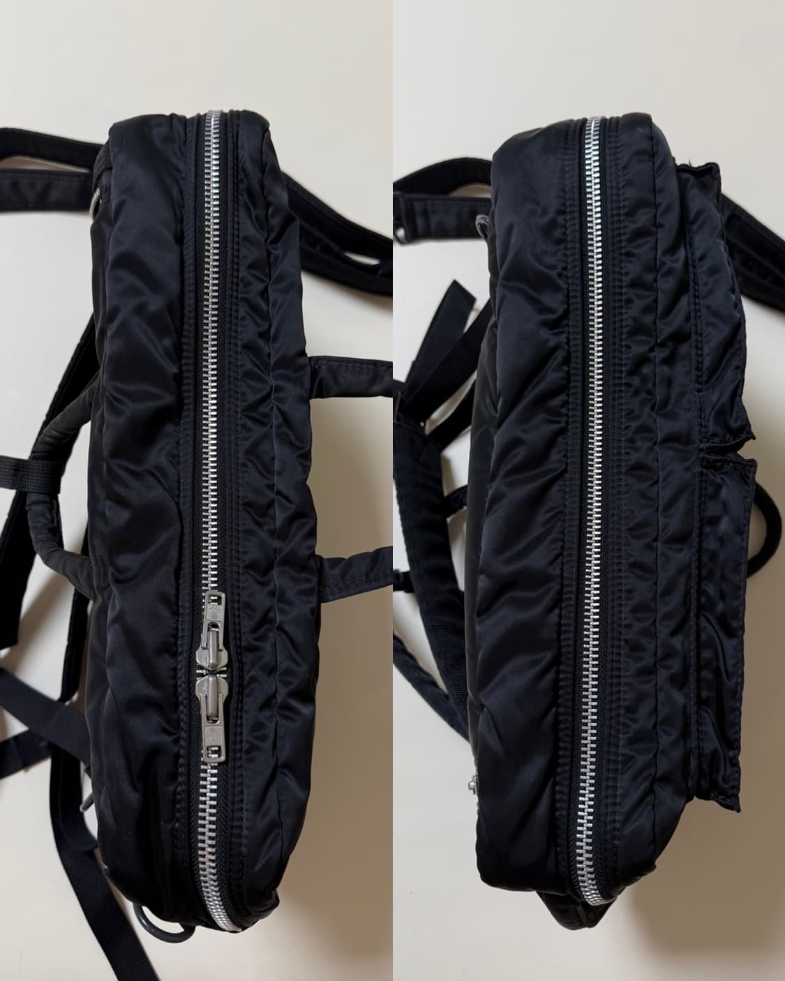 (초미품) PORTER 포터 탱커 3way 브리프케이스 블랙 백팩 상품이미지5