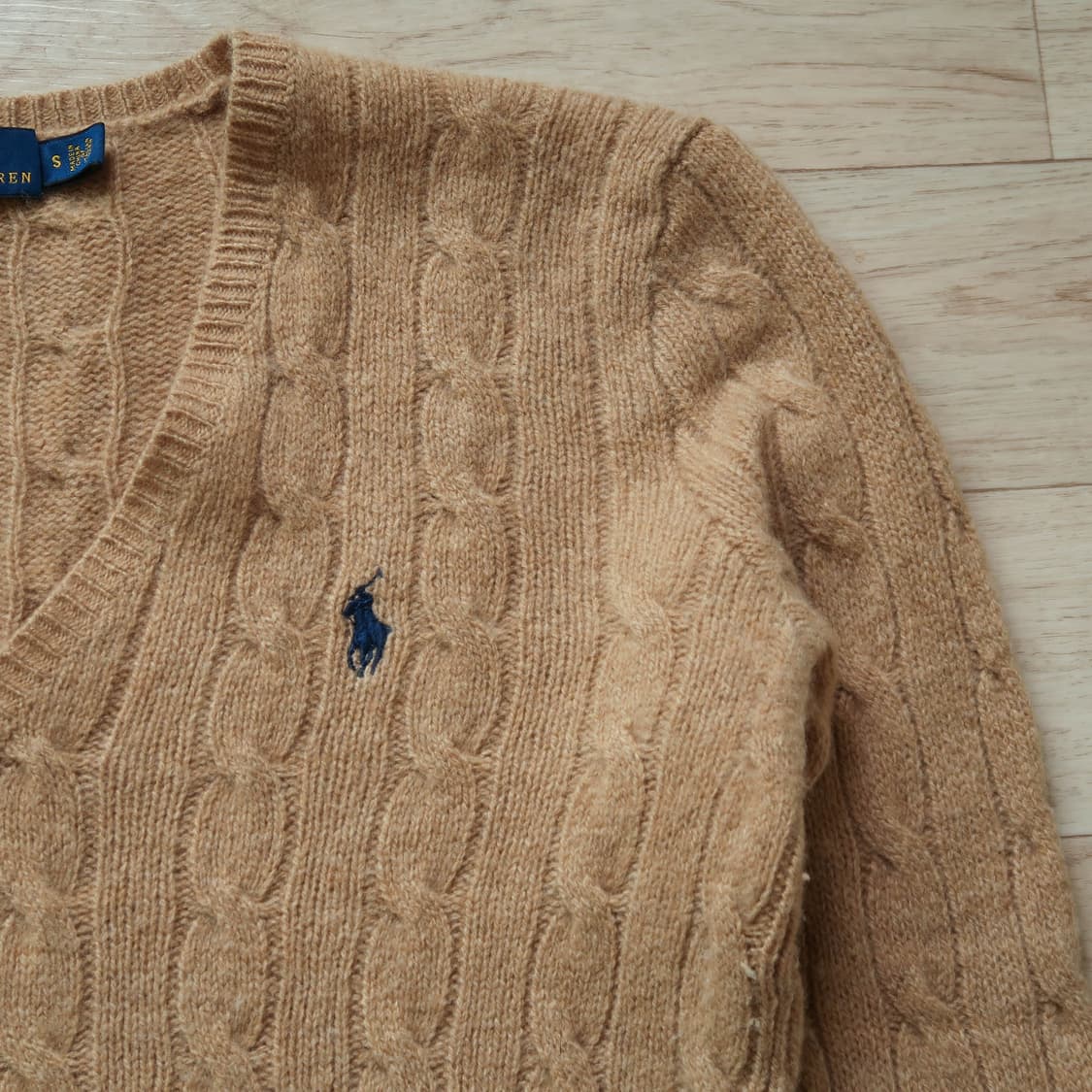 폴로 랄프로렌 메리노 울 꽈배기 니트 상품이미지6