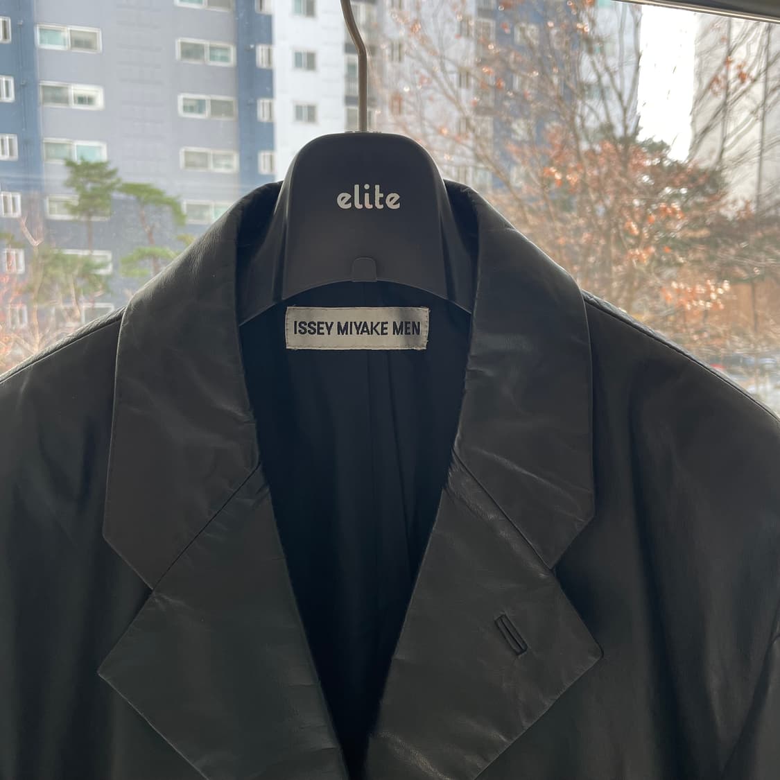 이세이미야케 맨 레더 블레이저 상품이미지6