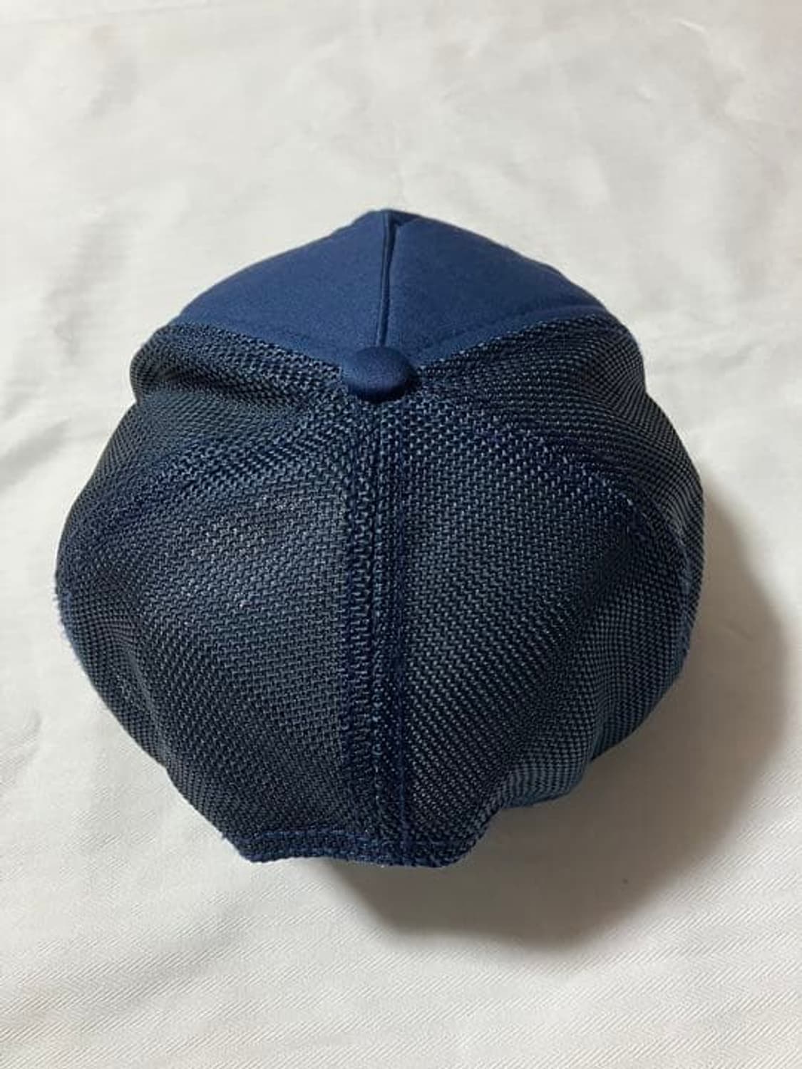 00s 스투시 스컬 메쉬 트러커 캡 네이비 상품이미지3