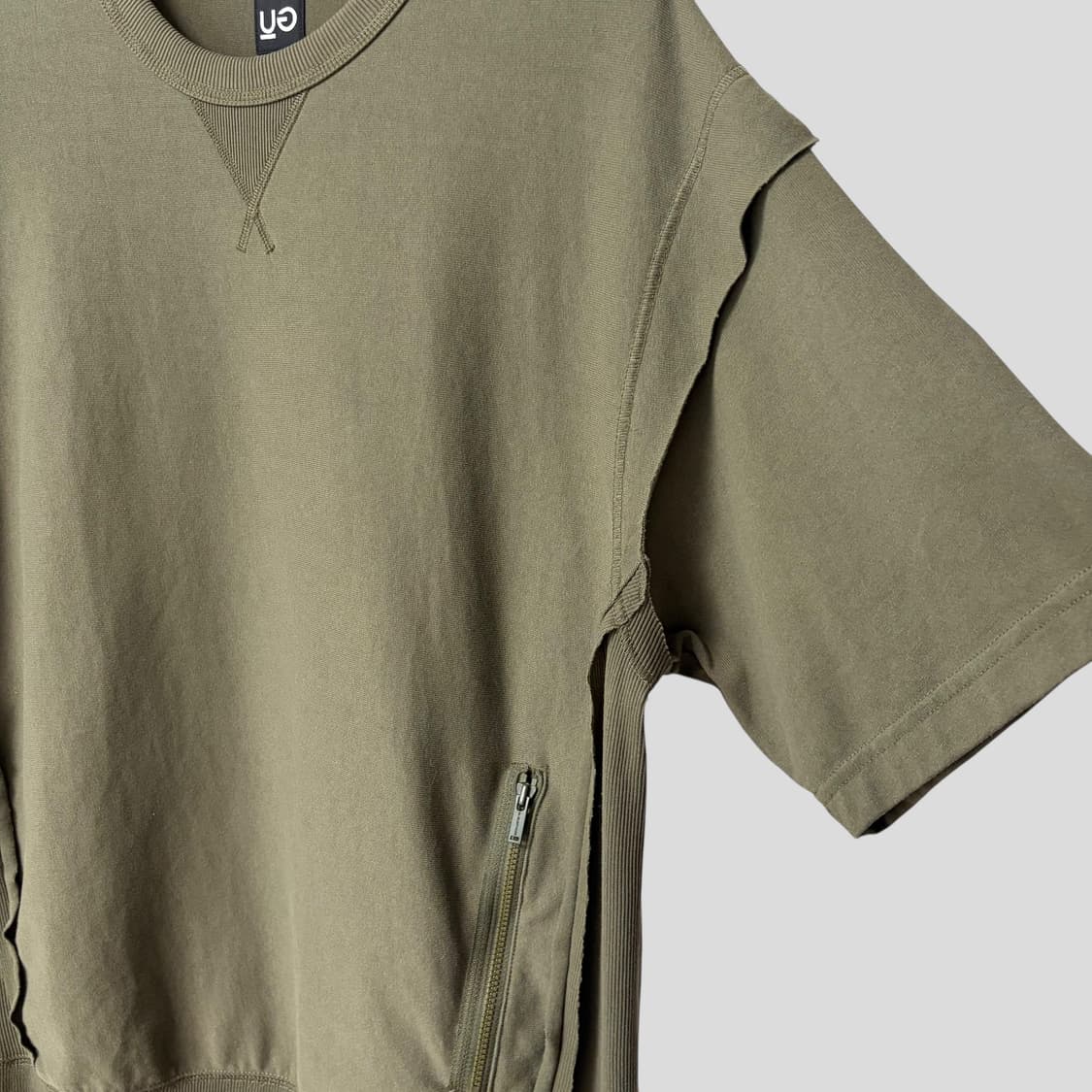 (M)GU 지유 언더커버 하프 슬리브 스웨트셔츠 상품이미지5