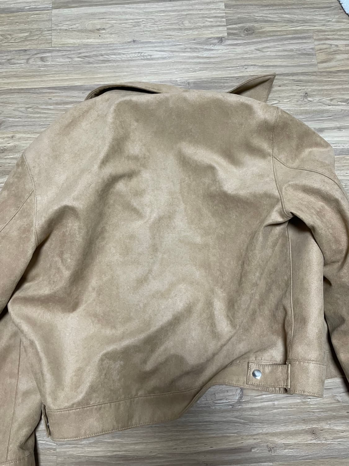 무신사 스탠다드 신세틱 스웨이드 워크 재킷 베이지 XL 상품이미지2