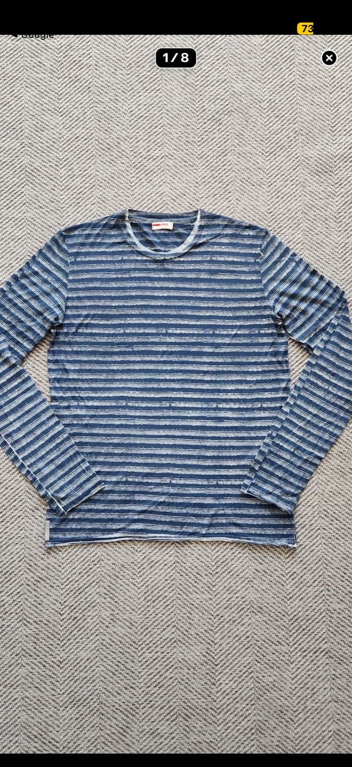 프라다 스트라이프 롱슬리브 (구매합니다) 상품이미지1